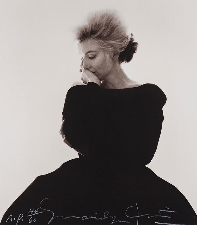 Bert Stern, "Marilyn Monroe in Dior (Vogue)", 1962.