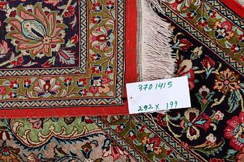 A Silk Quum, c. 292 x 199 cm.