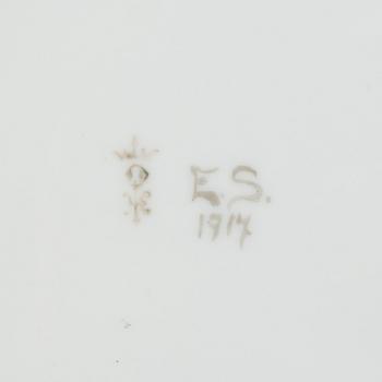 Vapenporslin, 23 delar, Lovisins vapen.