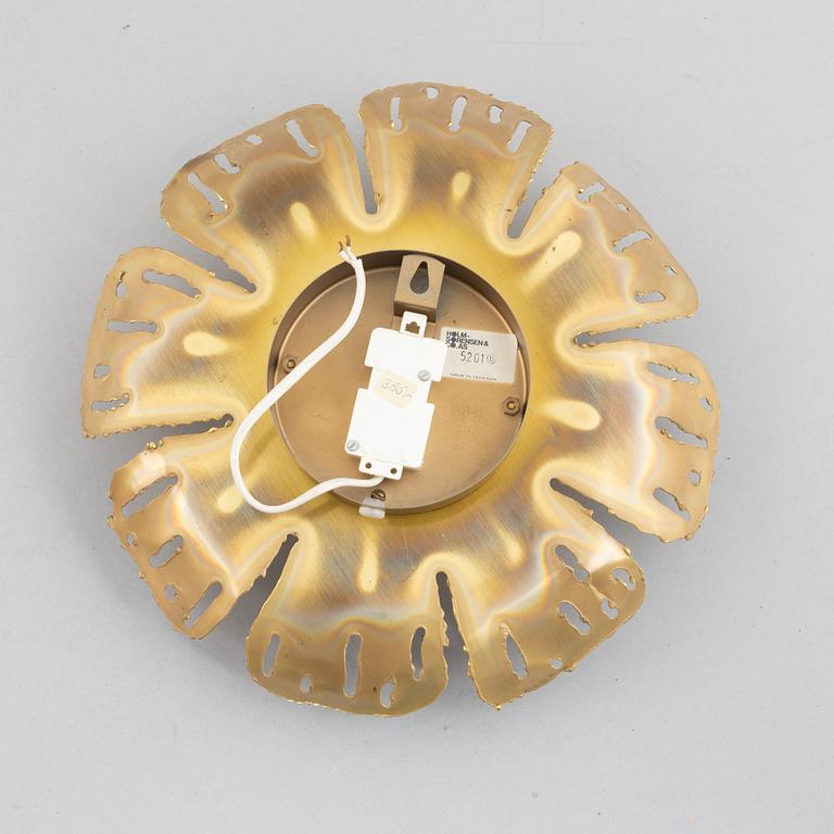 Svend Aage Holm Sørensen, a pair of wall/ceiling lamps, Holm-Sørensen & Co, Denmark.