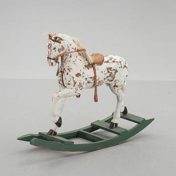 GUNGHÄST, troligen Gemla. 1900-talets mitt.