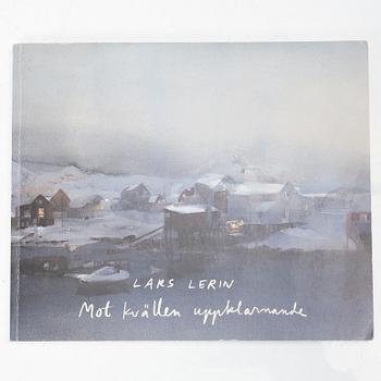 Lars Lerin, a collection of 76 books, of which four with signature and dedication from the author.