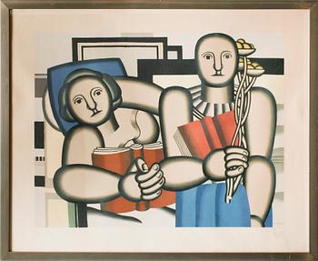 Fernand Léger (Efter), "La lecture".
