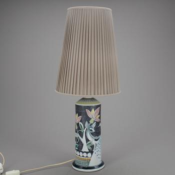 BORDSLAMPA, keramik, Tilgmans, 1950/60-tal.