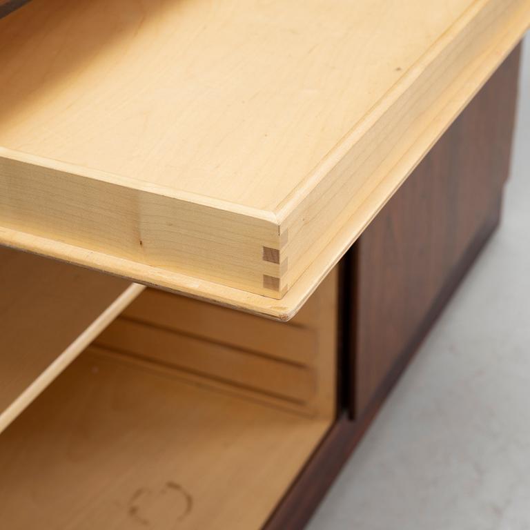 Børge Mogensen, a rosewood veneered model 232 sideboard, FDB Møbler, Denmark, 1960's.
