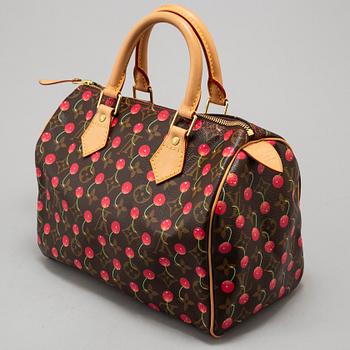 LOUIS VUITTON, "Monogram cerises cherry Speedy 25", limited edition s/s 2005.
