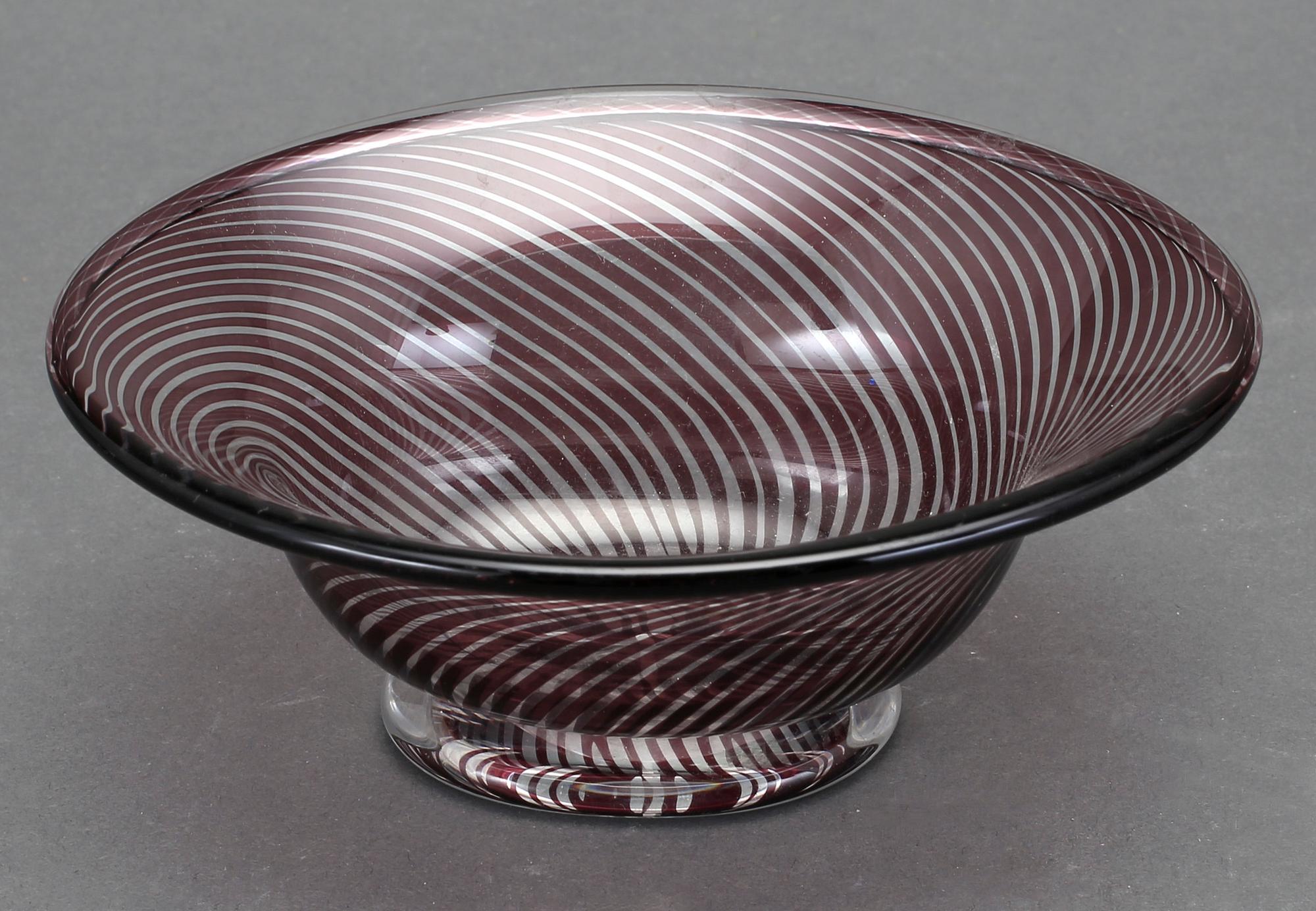 SKÅL, slipgraal, Edward Hald, Orrefors, 1949.