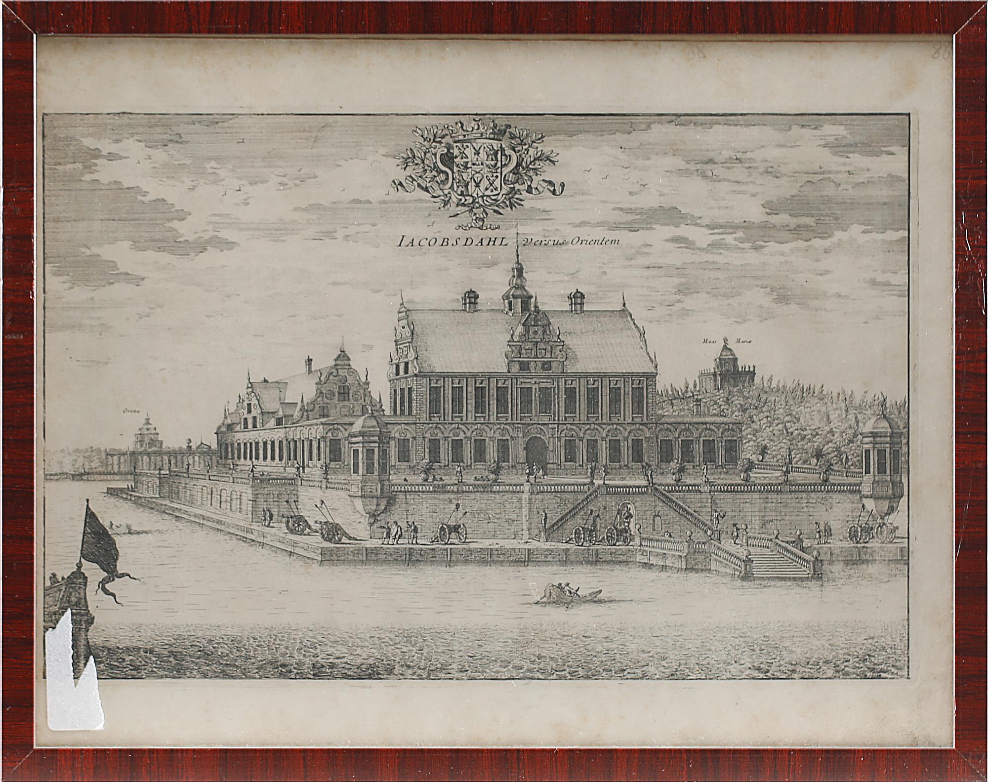 KOPPARSTICK, 6 st, ur Suecia Antiqua et Hodierna, 1800-tal.