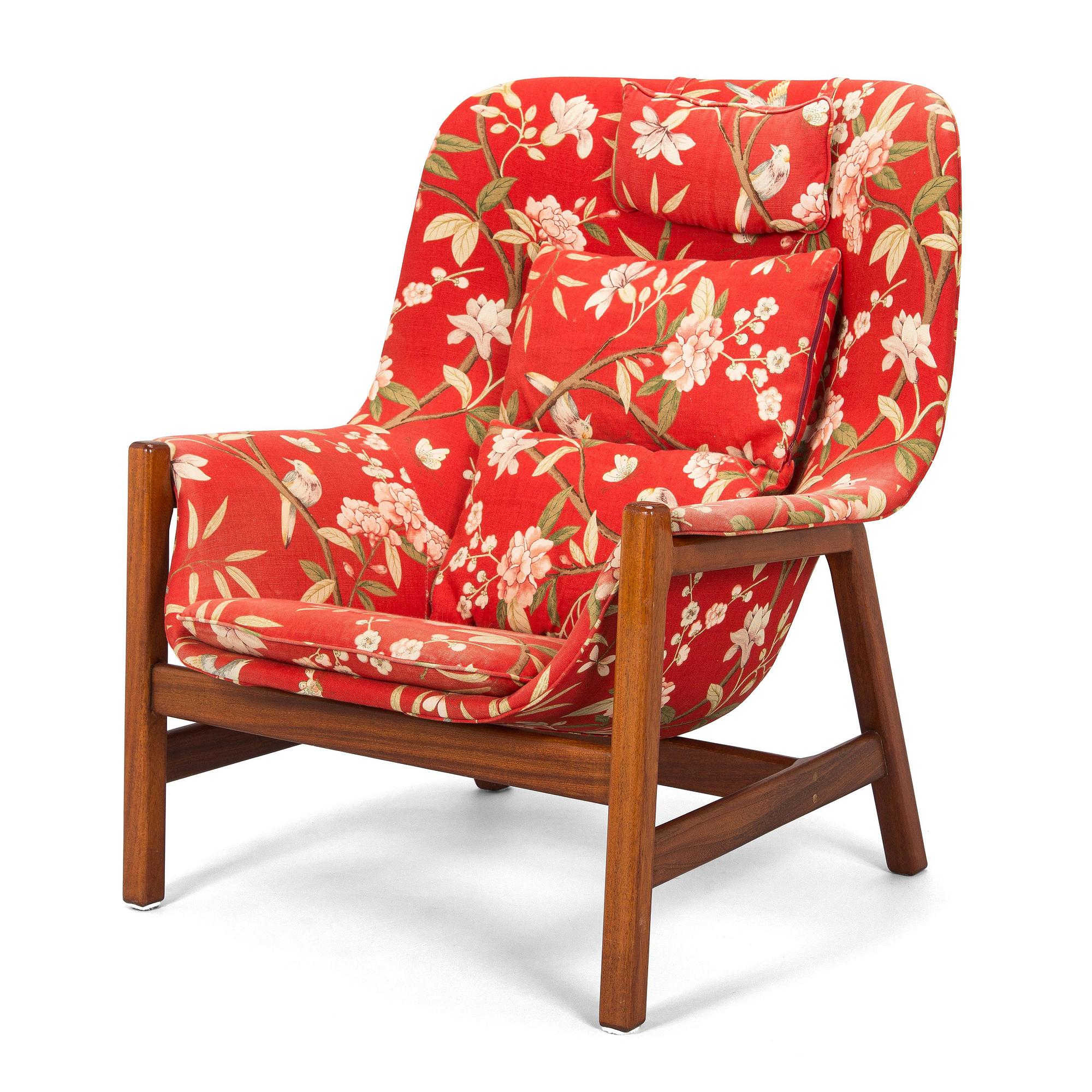 Carl Gustaf Hiort af Ornäs, fåtölj, "Caravelle", för Puunveisto Oy - Träsnideri Ab, 1960-tal.