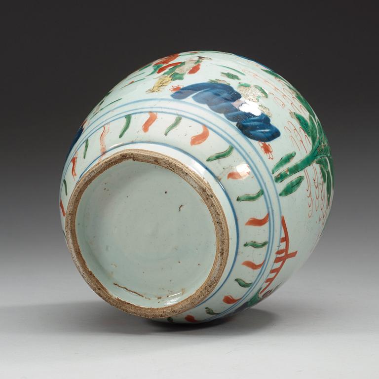 KRUKA, porslin. Transition, 1600-tal.