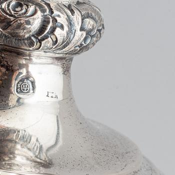 A pair of candlesticks, Vienna 1860s.