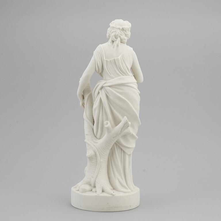 FIGURIN, parian, Gustavsberg, 1800-talets slut.