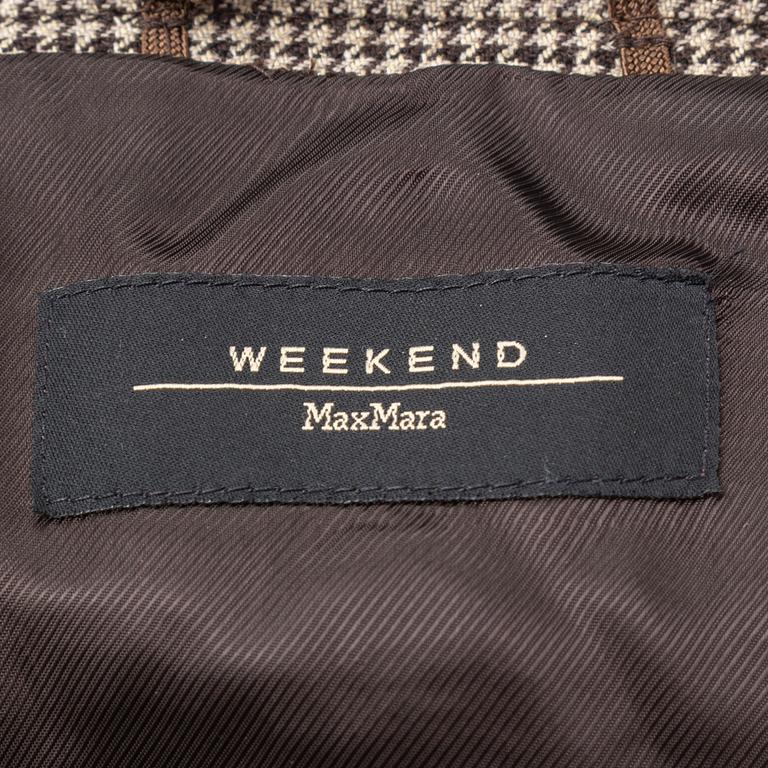 MAX MARA, tweedkavaj, fransk storlek 40.