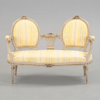 SOFFA, gustaviansk stil, 1900-tal.