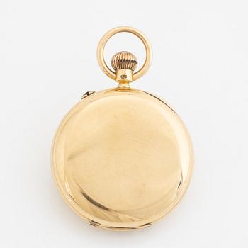 Nicole Nielsen & Co, pocket watch, hunter, 48 mm.