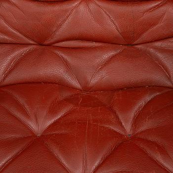 Bruno Mathsson, fåtölj med fotpall, "Pernilla", Dux.