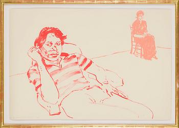 David Hockney, "Johnny ja Lindsey".