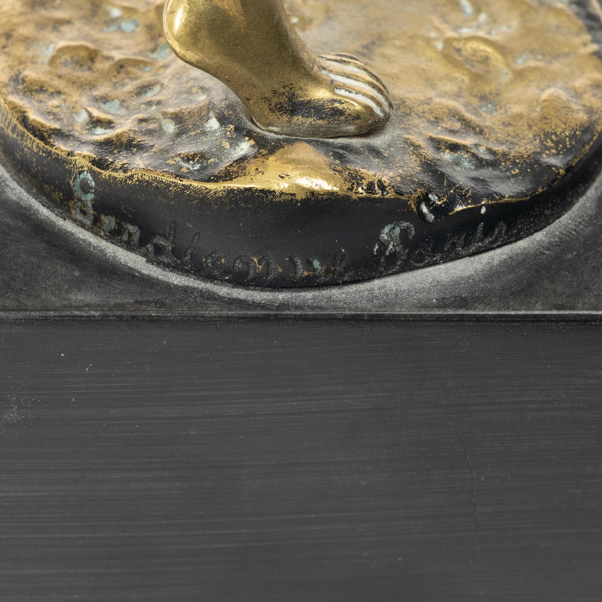 Decorative sculpture, first half of the 20th century.