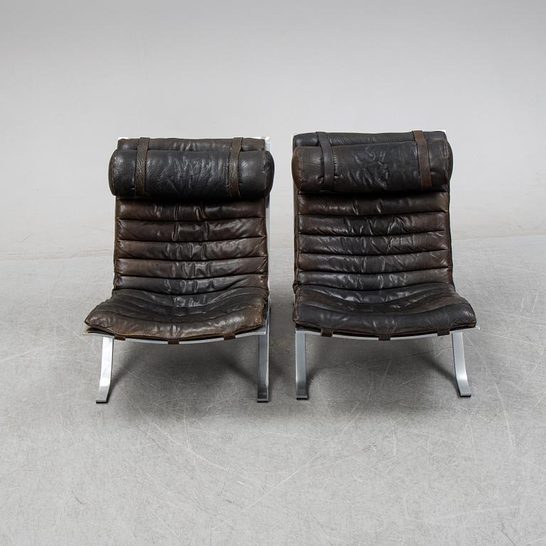 A pair of 'Ari' armchairs designed by Arne Norell, Norells Möbler, model designed in 1966.