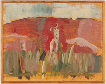 Staffan Hallström, Red Landscape.