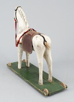 LEKSAKSHÄST, trä, 1900-talets första hälft.