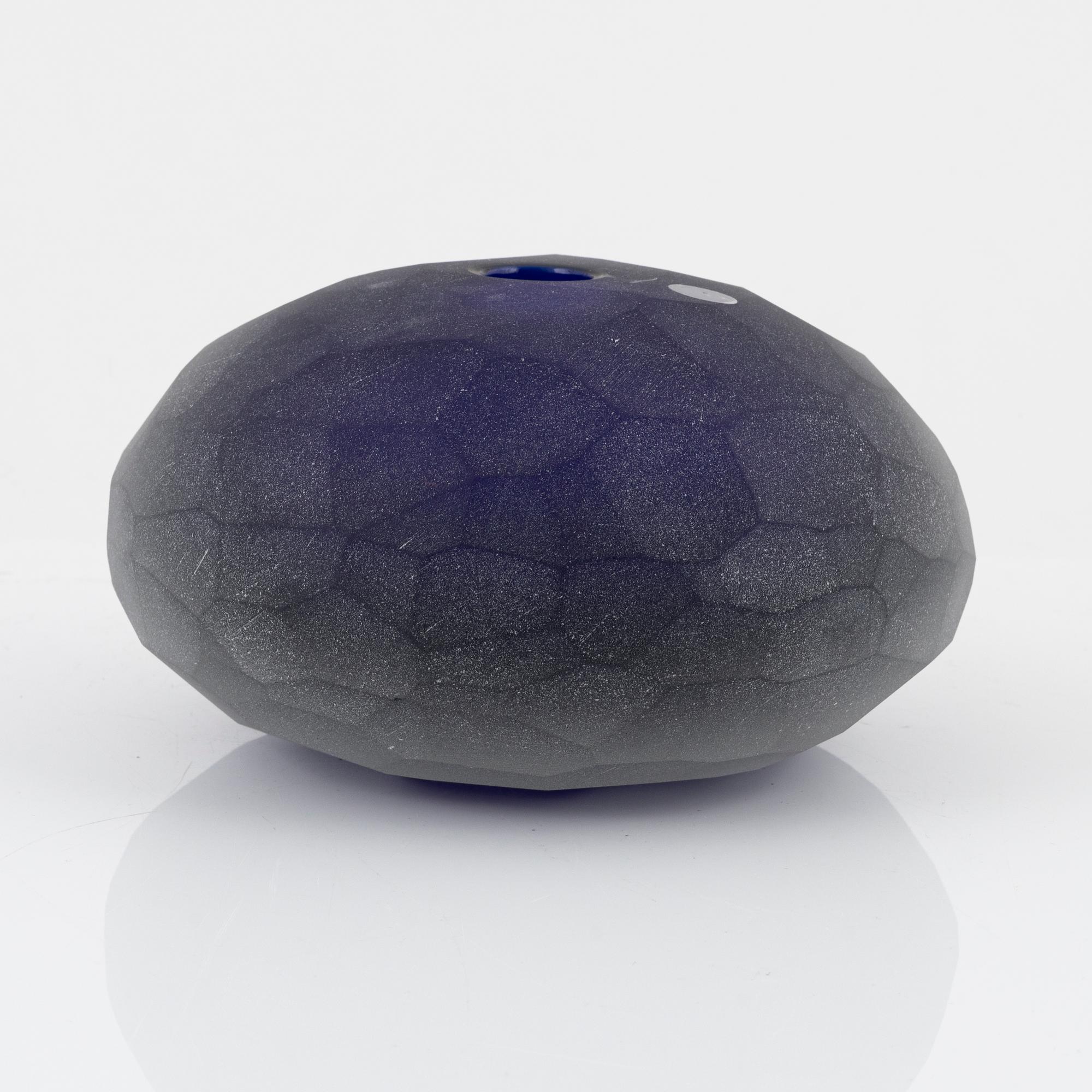 A glass vase, Venini, Murano, 1997.