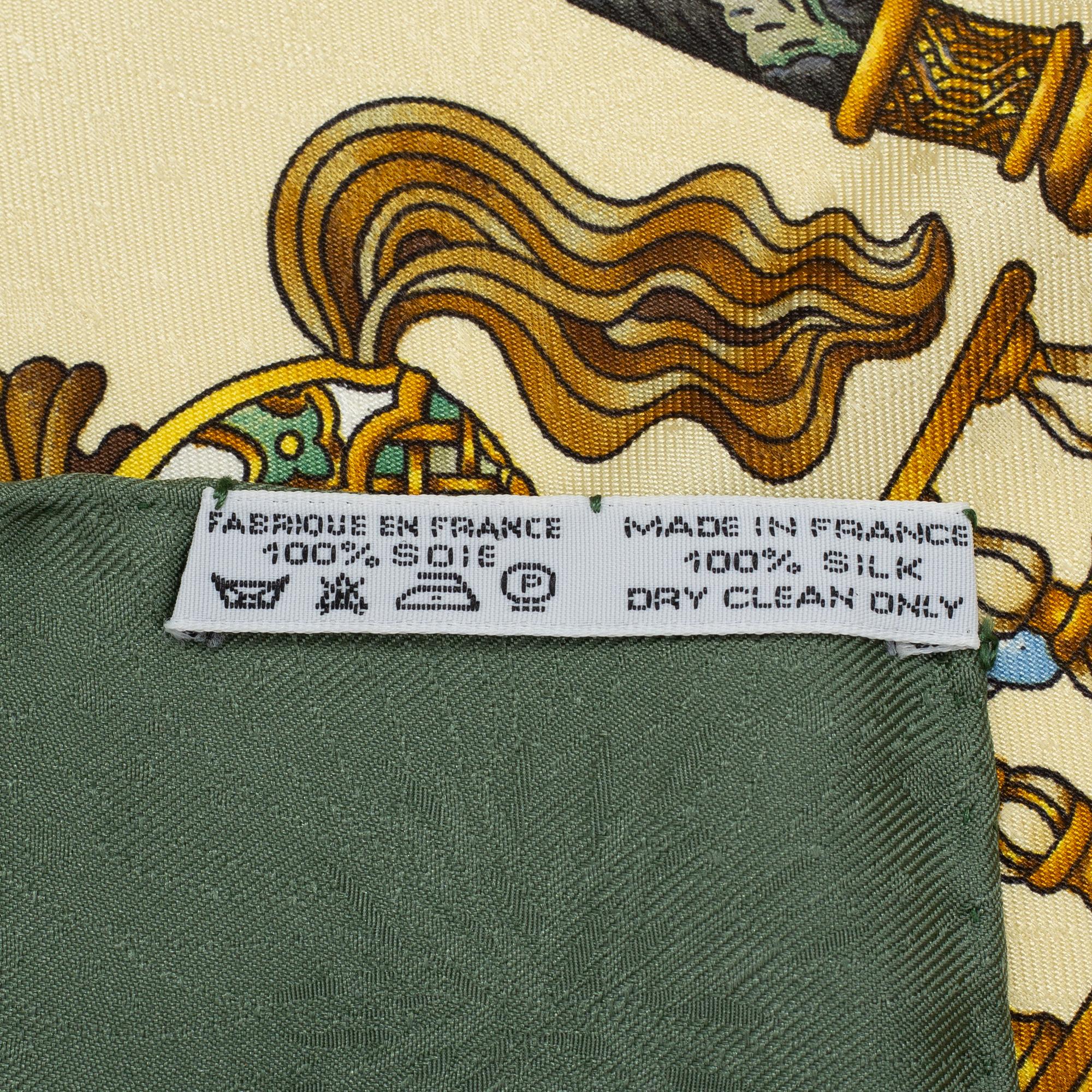 Hermès, scarf, "Luna Park".