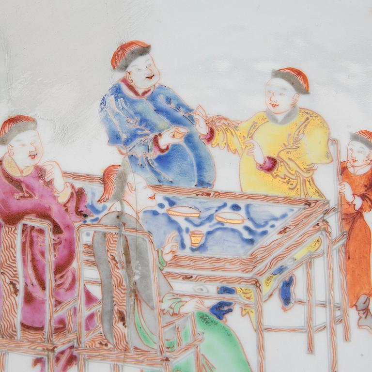 Bowl/hand basin porcelain China 18th century.