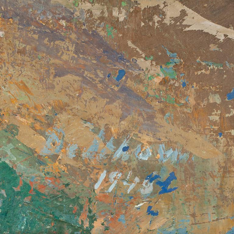 ERIK DETTHOW, olja på duk, sign o dat 1945.