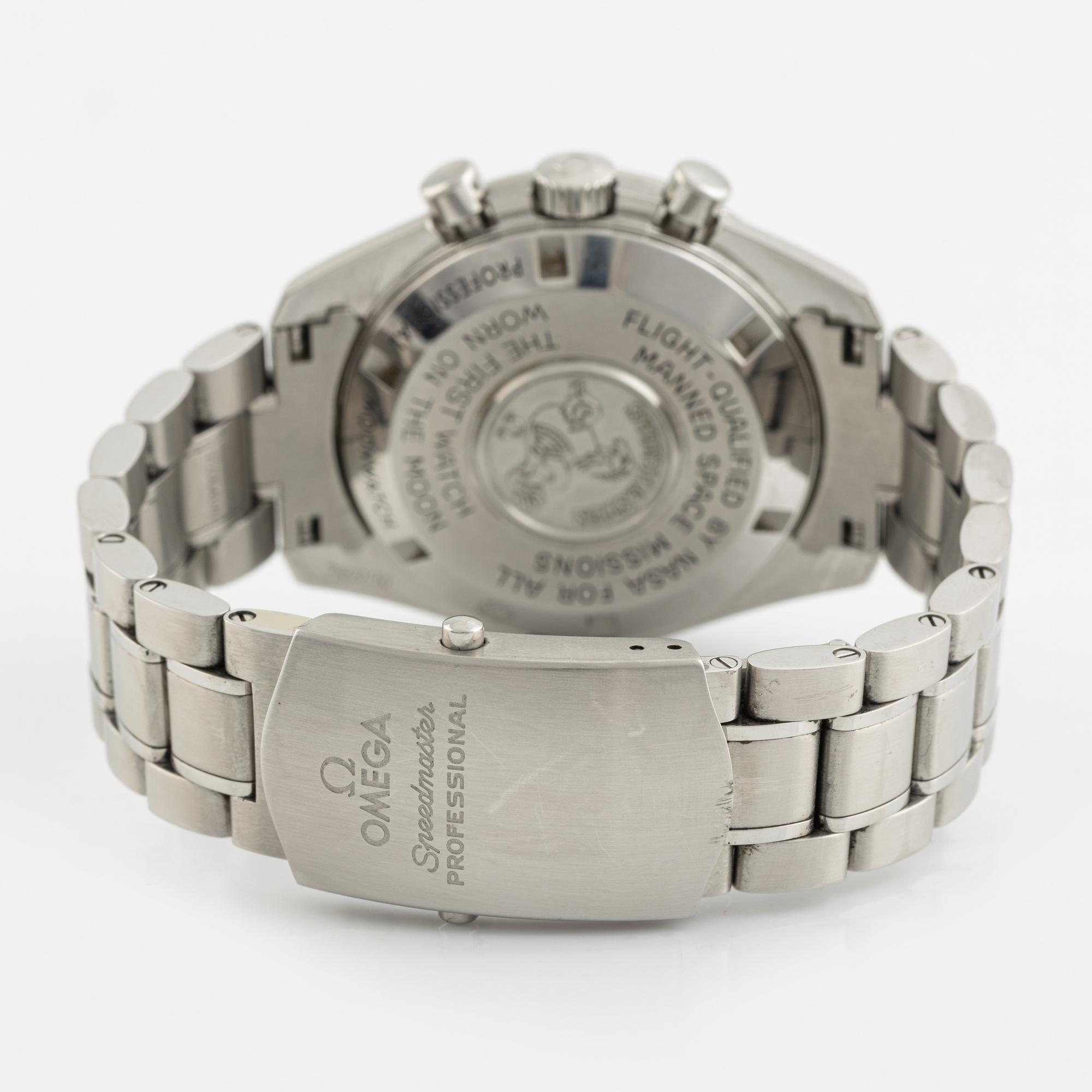 Omega, Speedmaster, Moonwatch, Professional, chronograph, wristwatch, 42 mm.