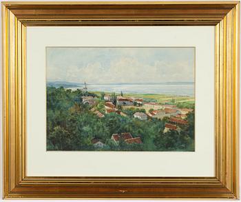 Anna Gardell-Ericson, View over Gränna.