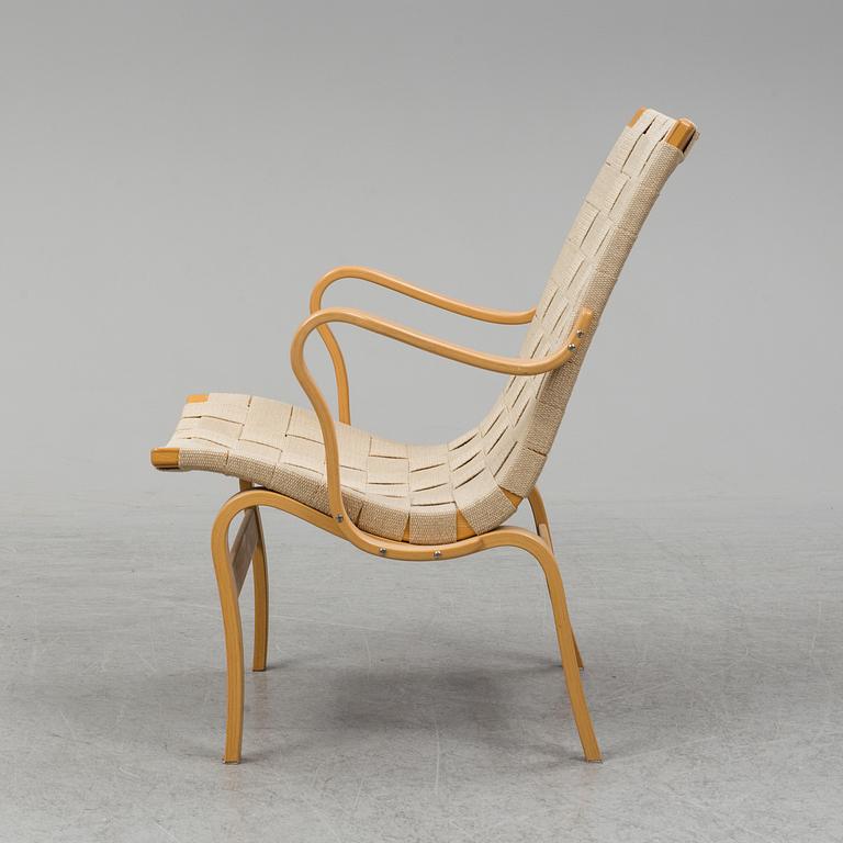 An 'Eva' easy chair by Bruno Mathsson for Dux.