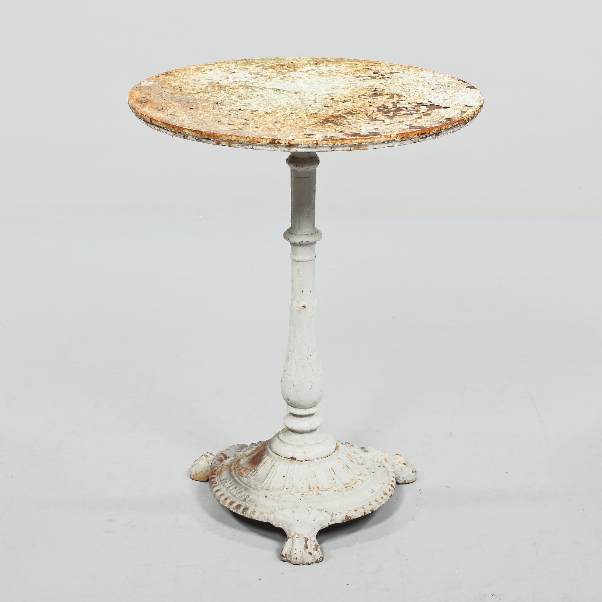 TRÄDGÅRDSBORD, Göteborgs Mekaniska Werkstad, 1900-tal.