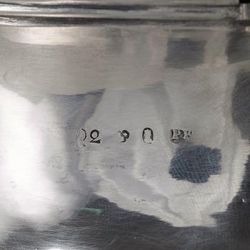 Petter Eneroth, kaffekanna, silver, Stockholm 1798, gustaviansk.