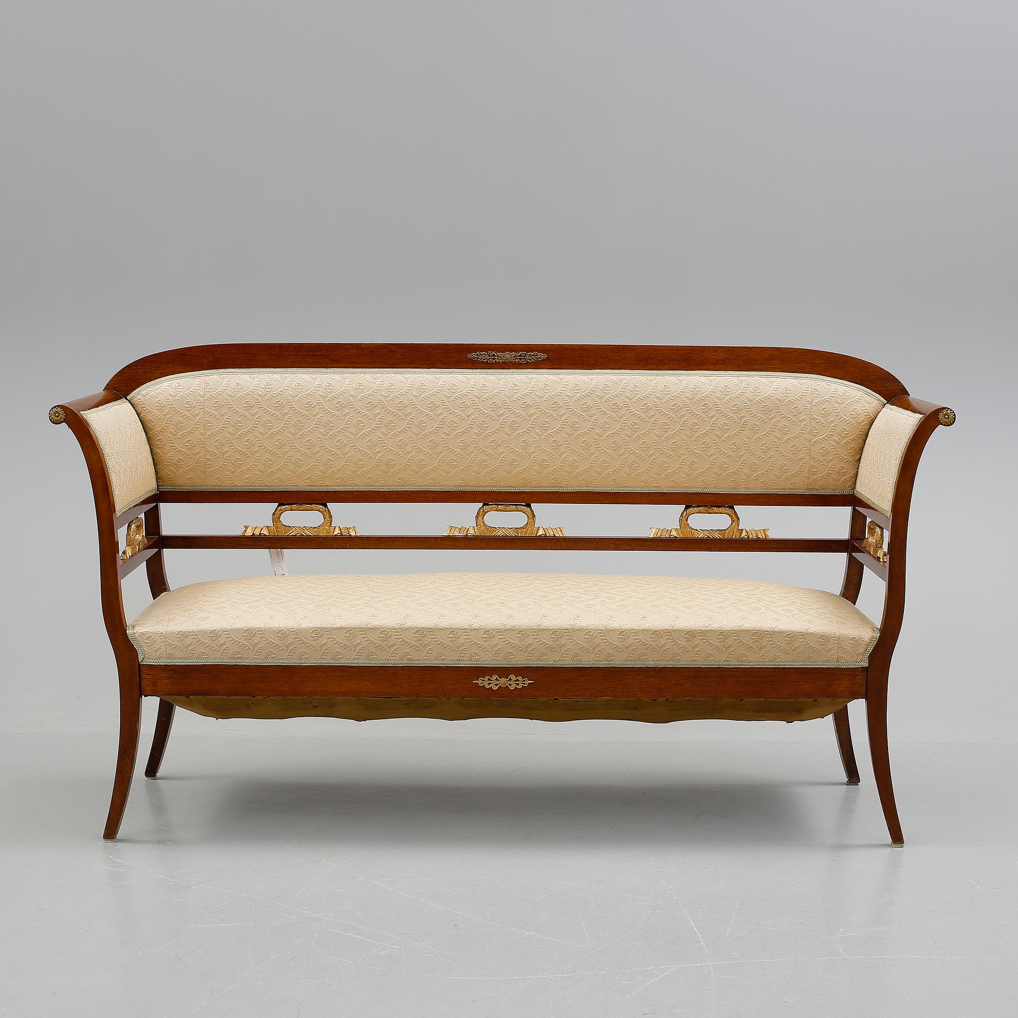 SITTGRUPP, 10 delar, Karl Johan-stil, 1900-talets början.