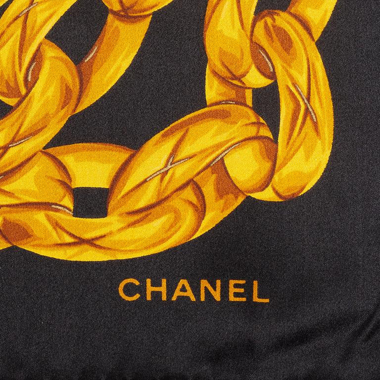 Chanel, scarf.