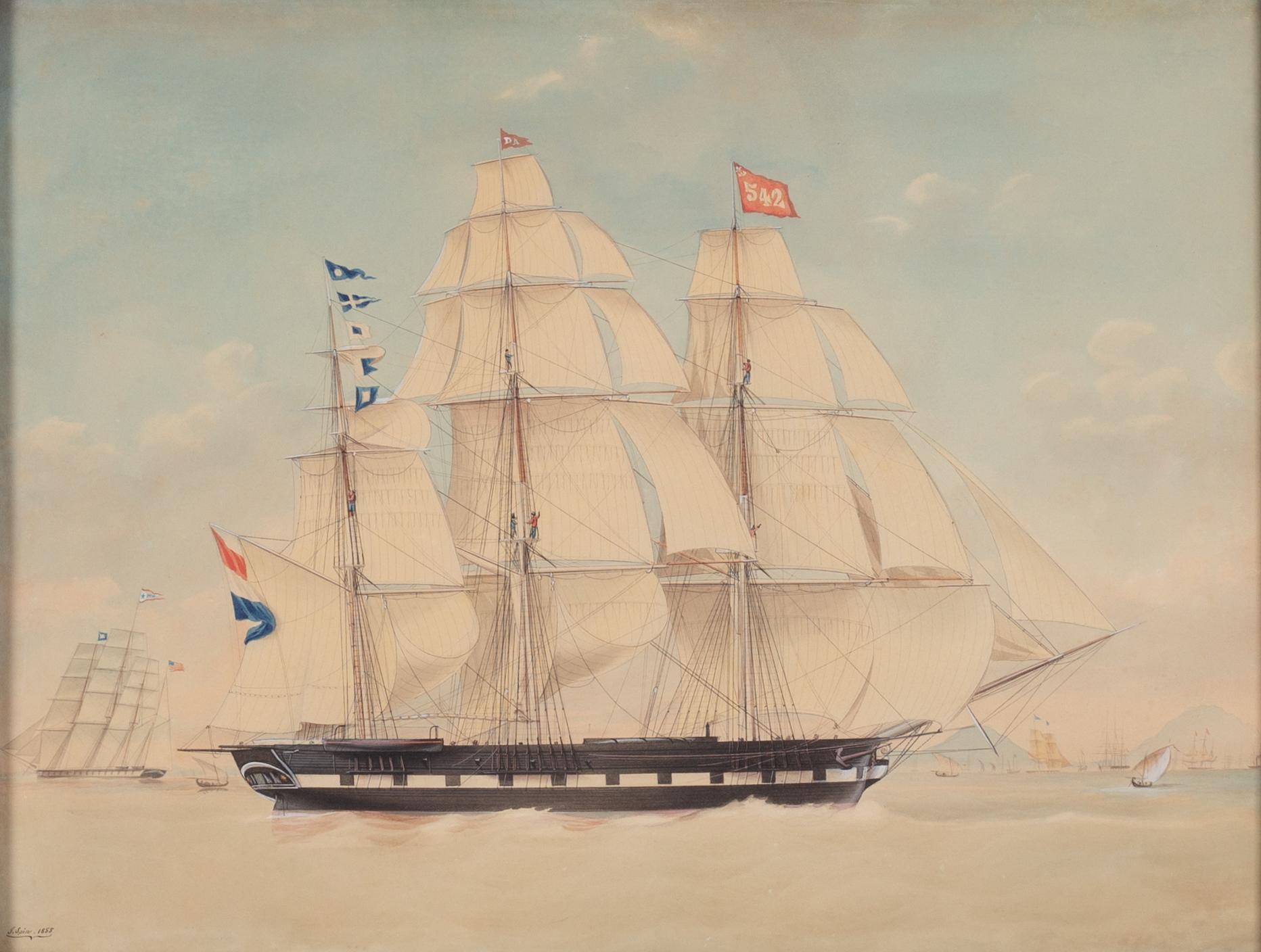 Jacob Spin, The Full-Rigged Ship "Doctrina et Amicitia".