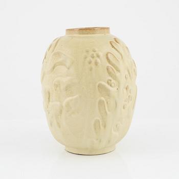 Anna-Lisa Thomson, a glazed earthenware vase from Upsala-Ekeby, 1940's.