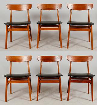 STOLAR, 6 st, 1950-tal, Danmark.