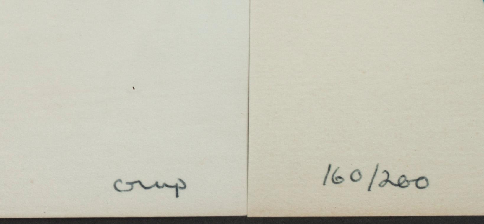 BENGT ORUP, 4 st, färglitografier. Signerade och numrerade 160/200.