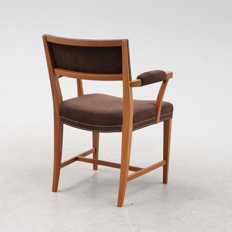 Josef Frank, a mahogany model 695 chair, Svenskt Tenn.