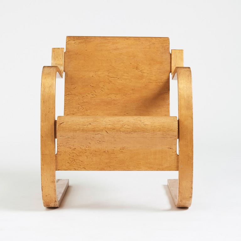 Alvar Aalto, fåtölj, modell nr 31, O.y Huonekalu-ja Rakennustyötehdas, Finland.