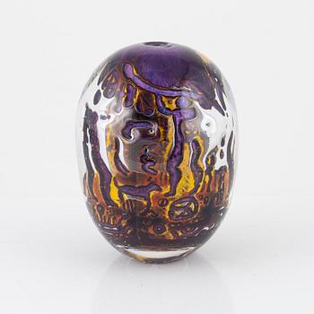 Jan-Erik Ritzman, an 'Ariel' vase, Transjö, dated -02.