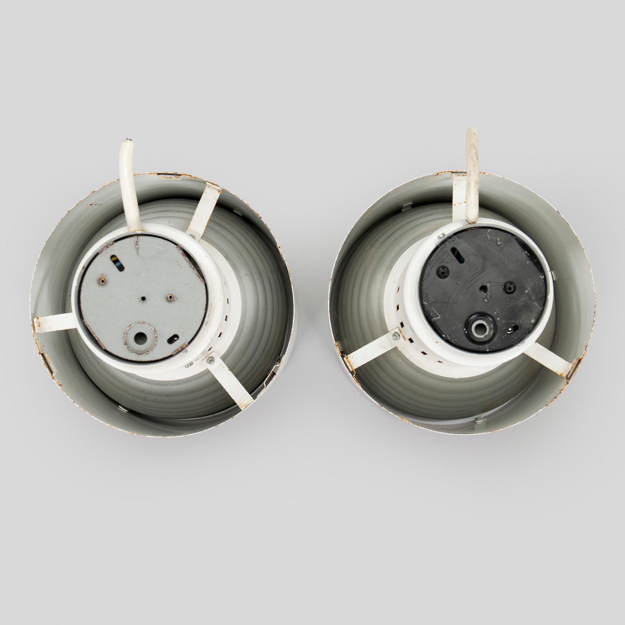 Lisa Johansson-Pape, taklampor, ett par, modell 120-080, Stockmann Orno 1960-tal.