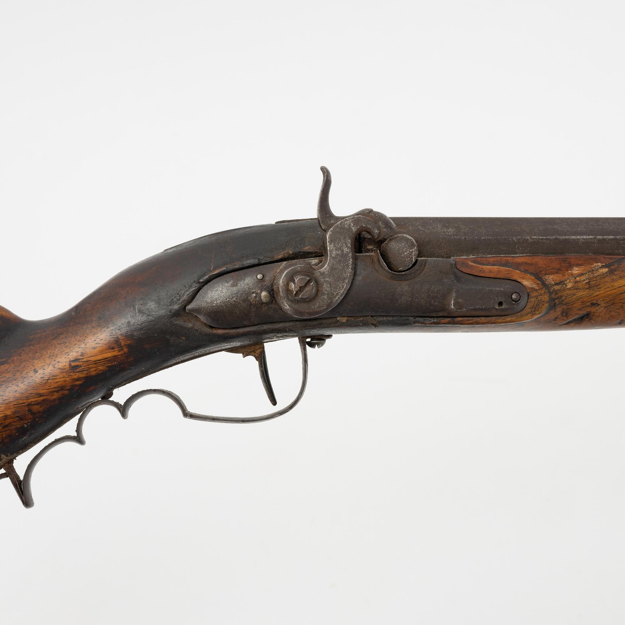 A percussion gun, early 19th Century.