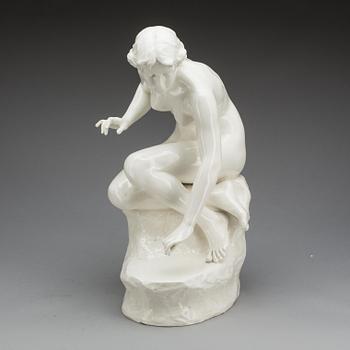 FIGURIN, E. Tell, Goldscheider, Wien. 1900-talets början.