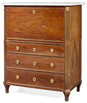 783. A late Gustavian secretaire.