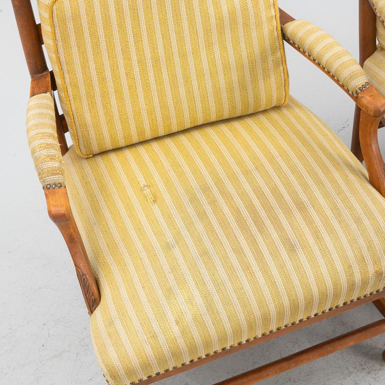 A pair of chairs, first half of the 20th Century.