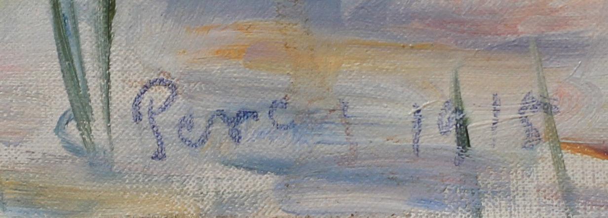 ARTHUR PERCY, olja på duk, sign o dat 1915.