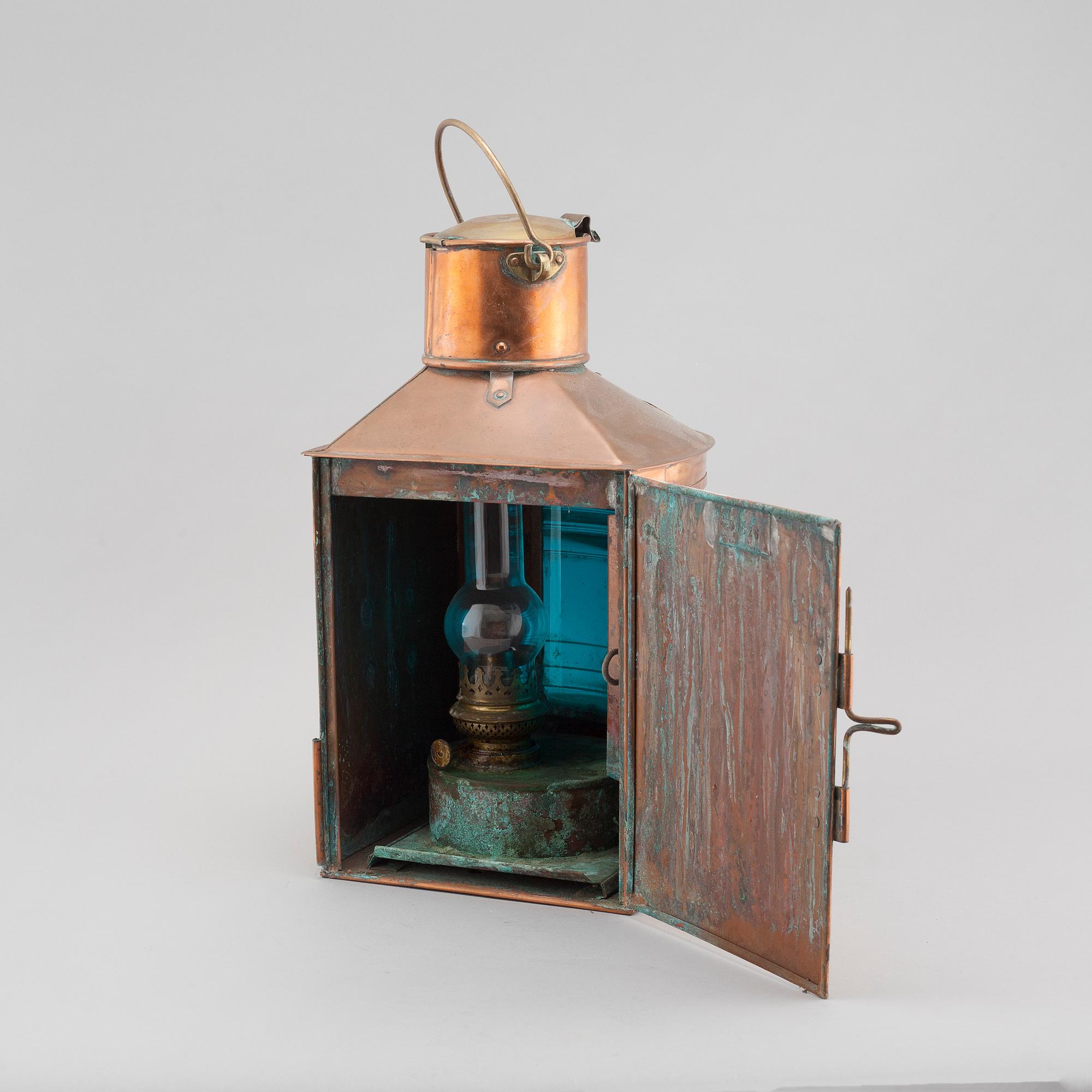 A ship lantern, first half of the 20th century.